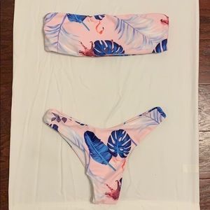 Tropical Bandeau Bikini